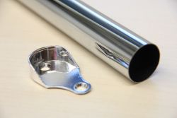 O tubo cabideiro redondo possui uma espessura diferenciada, deixando seus móveis mais resistentes e funcionais.